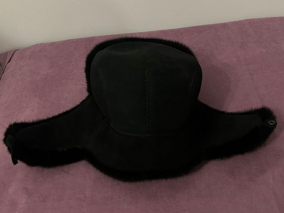 Ушанка норковая мужская