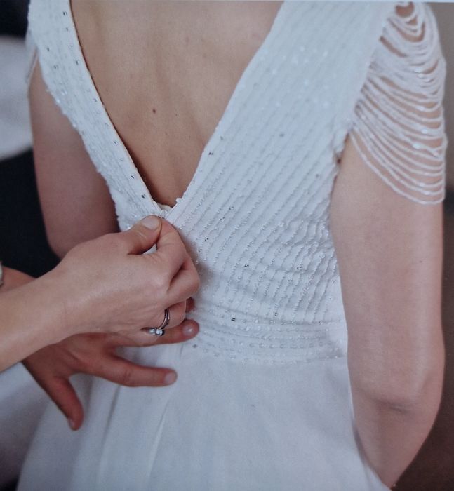 Vand rochie de mireasa marime XS-S