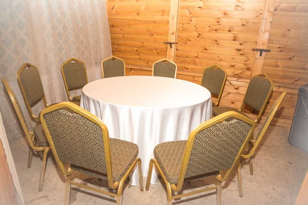 Аренда, прокат столов, стульев, посуды