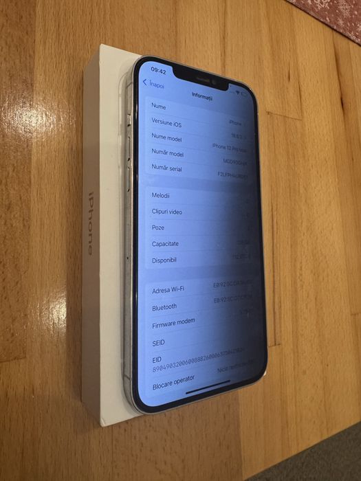 Iphone 12 Pro Max White 128GB