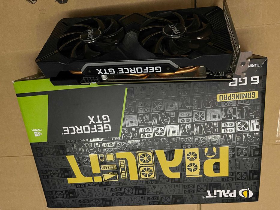 Видео Карта PALIT GTX 1660super GamingPro 6G