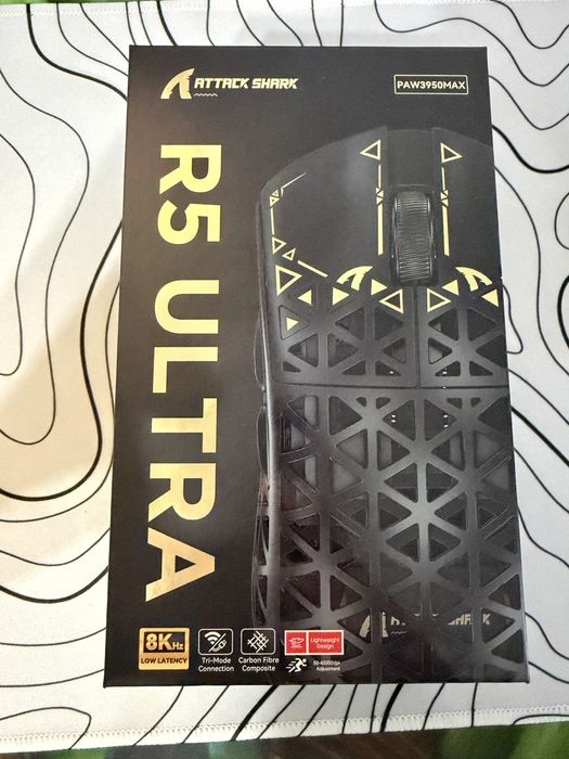 Attack Shark R5 Ultra Negru