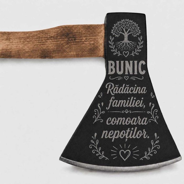 Topor personalizat pentru bunic radacina familiei