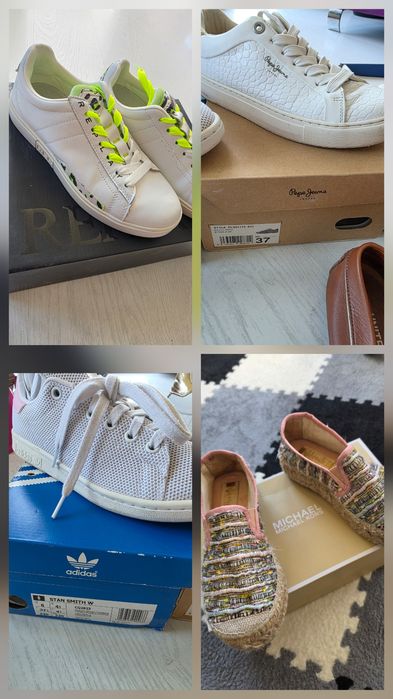 Обувки и сандали 37 номер Adidas, Pepe jeans, Replay