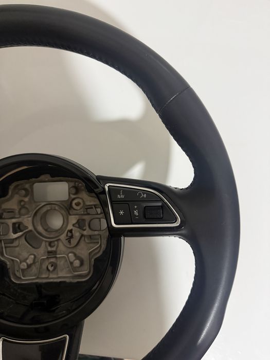 Volan piele Audi A6 C7 2018 - FĂRĂ AIRBAG