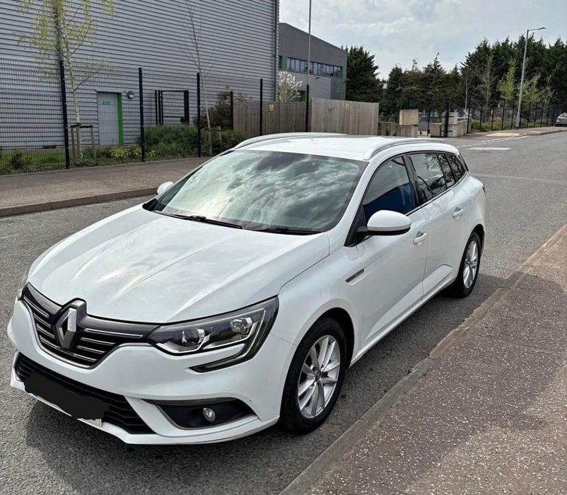 Haion cu Luneta Usa Portbagaj Spate Alb Renault Megane 4 Grandtour Breack Caravan Combi Lung