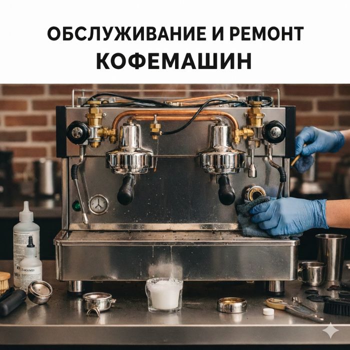 Ремонт Чистка Обслуживание Кофемашин