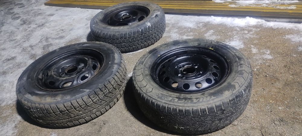 Запасной колесо, запаска 14