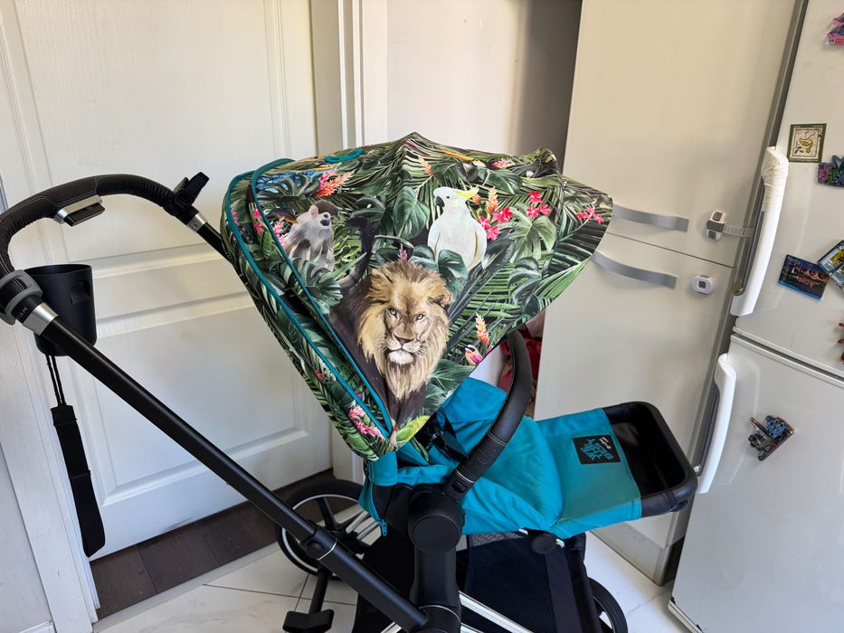 Cybex Priam 3 + тапицерия на DJ Khaled We The Best Blue