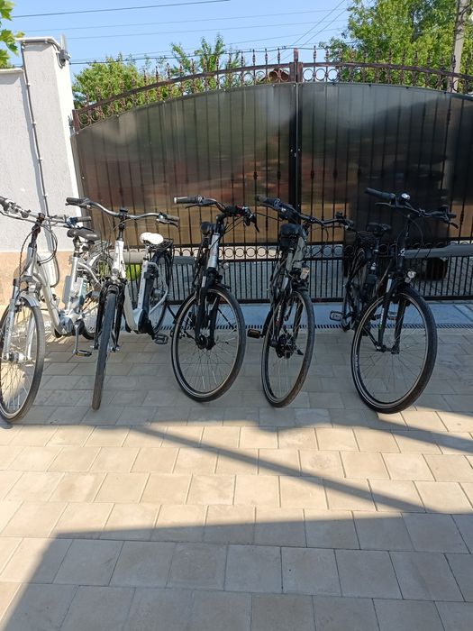 Bicicleta electrica aluminiu Saxonete,Kalkhoff,Raleigh,shimano display led fata spate  made in germany Prophete  nexus kalkhoff,hansa enovation,