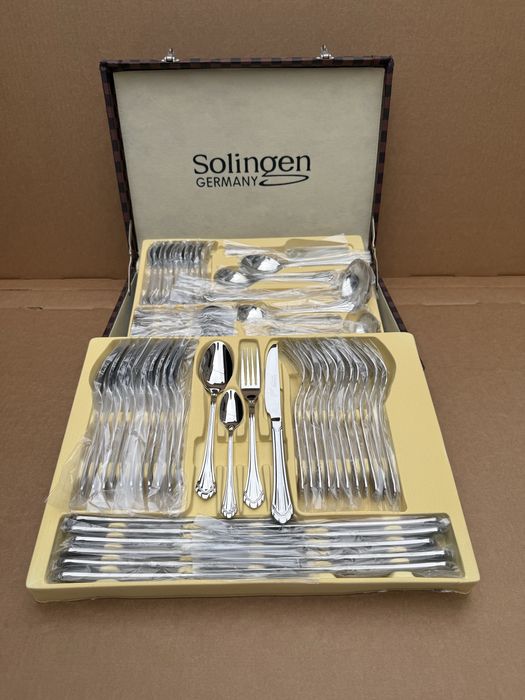 Комплект прибори за хранене в куфар Solingen Germany