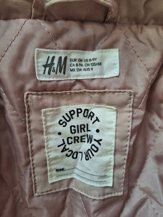 Детско яке в бледо-розов цвят!