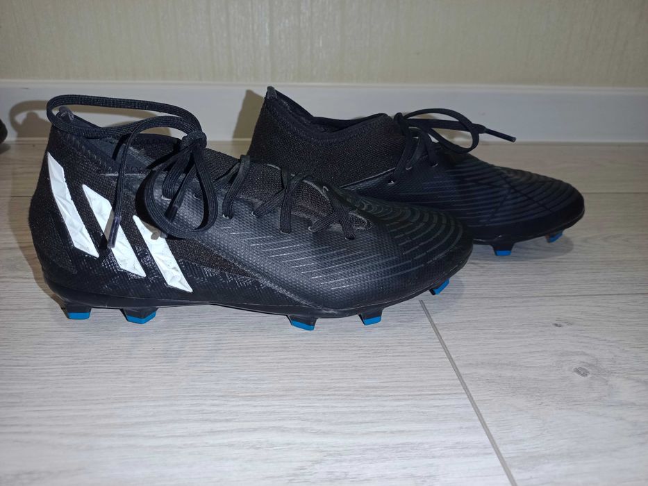 Adidas predator черные бутсы