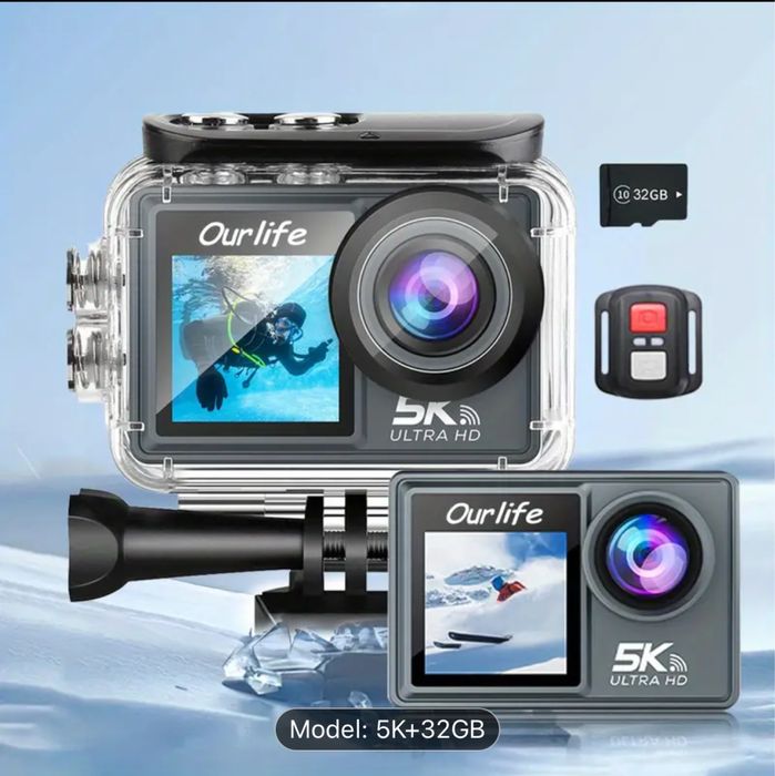Camera video actiune 5k