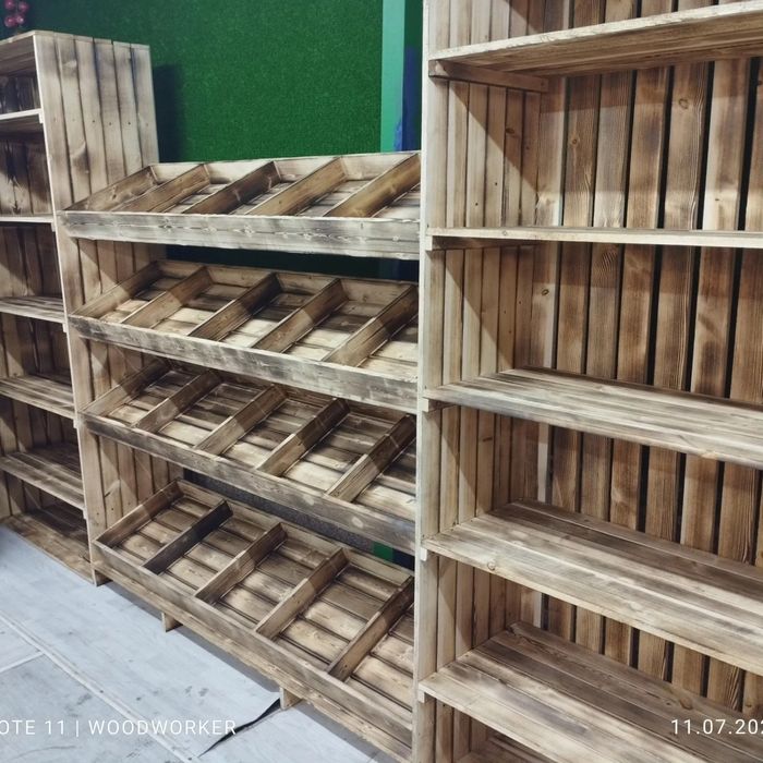 Овощные комплексы. Шкафы. Полки