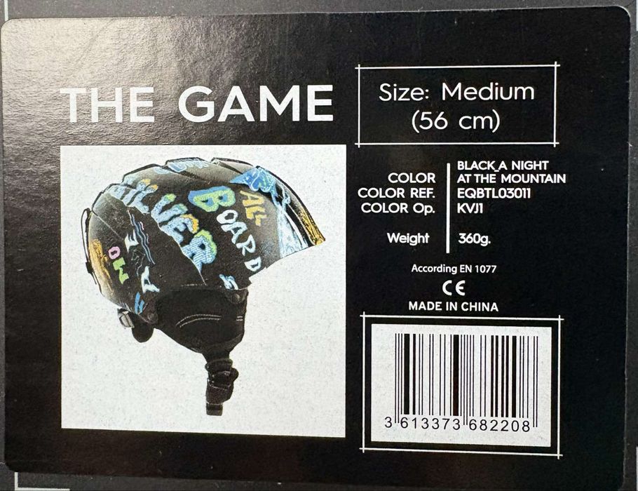 Детска каска ски/сноуборд размер М 56