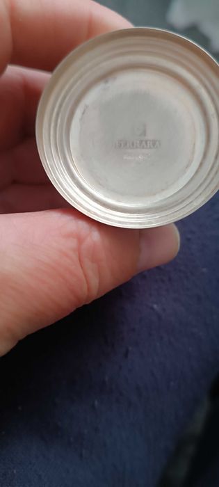 Mini casetă din argint pentru bijuterii