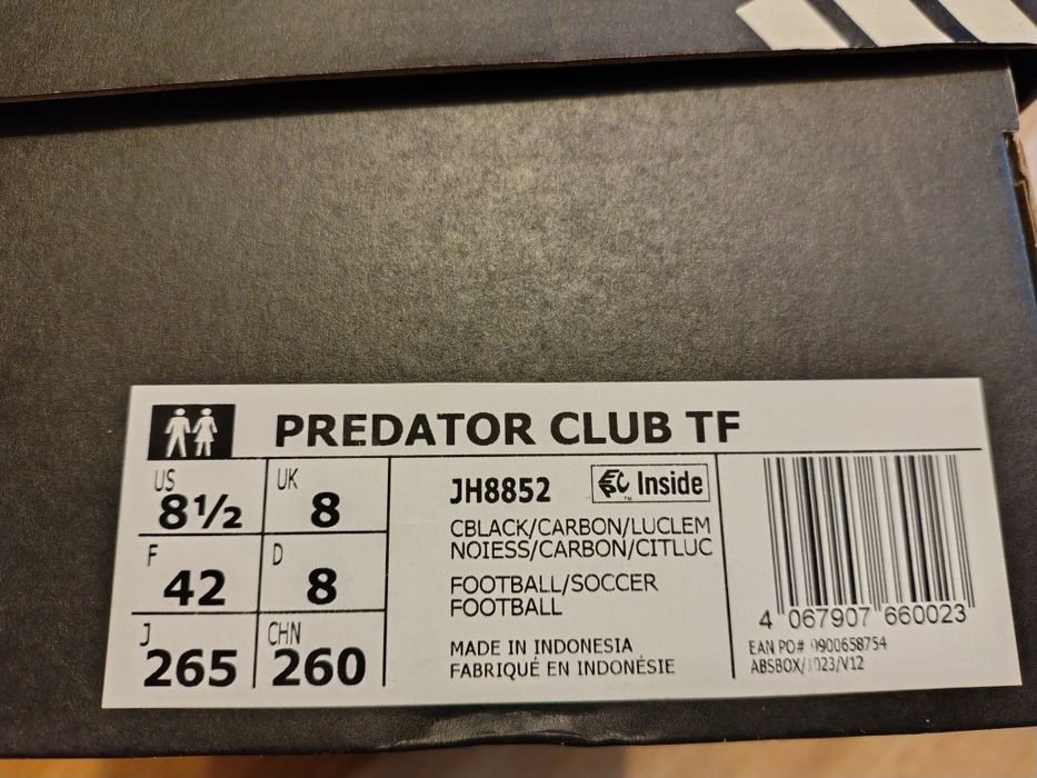 ADIDAS PREDATOR - pantofi fotbal de sală ( gazon sintetic )