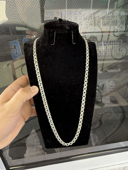 Кумуш Цепочка 925 Проба 44.53 Грамм 60 См