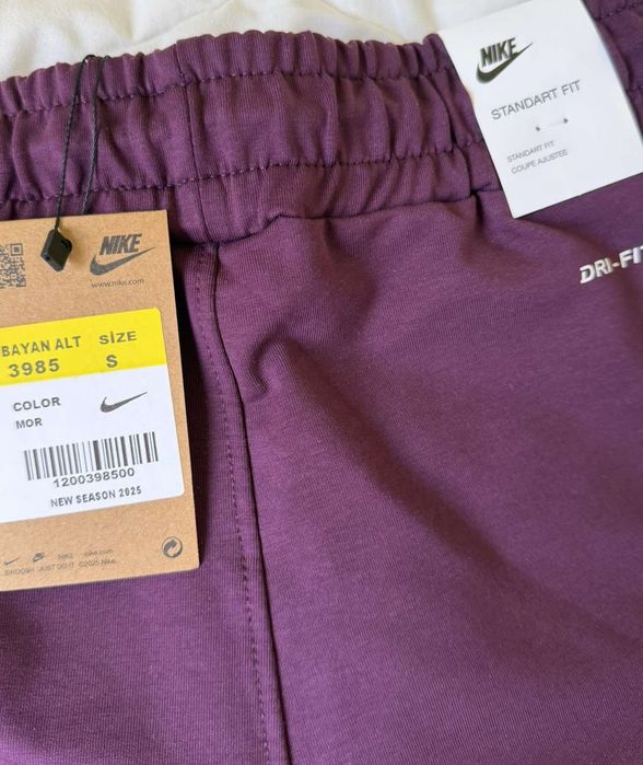 Дамско долнище Nike Dri Fit-burgundy
