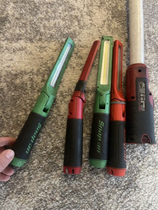 Snap on torch, lampa lanterna 5 bucati