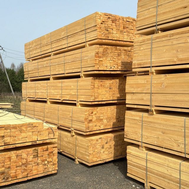 Пиломатериалы доски обрезные, брусья и бруски