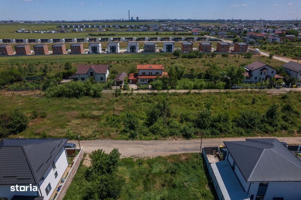 Domnesti - Fortului, Teren Constructii 407 Mp, Front 26 M !