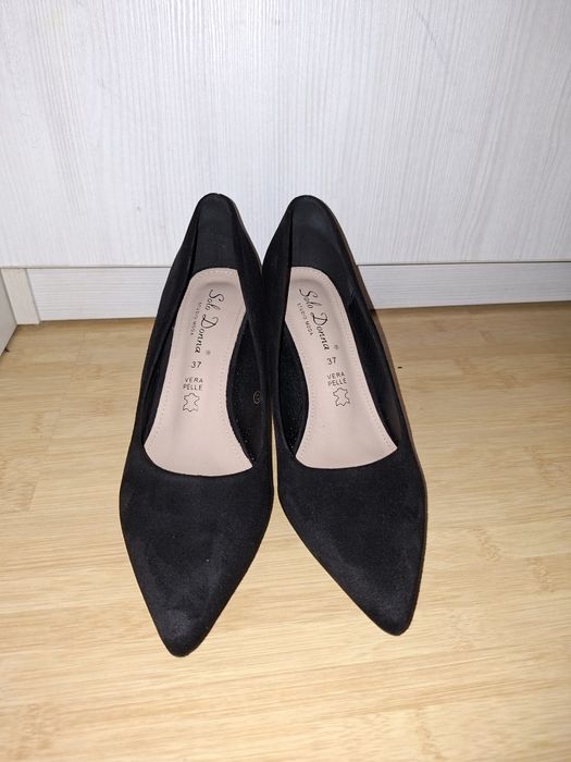 Pantofi eleganți Solo Donna negri