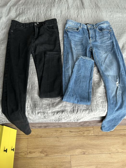 2бр. Дамски дънки р-р 36 - 8€ общо