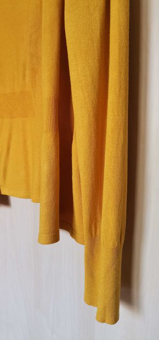 Cardigan damă Essentials by Tchibo ONE SIZE potrivit M/L muștar ca NOU