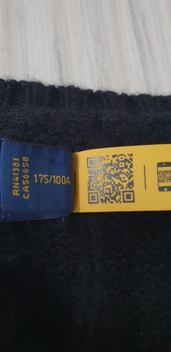 POLO Ralph Lauren Cable Wool/Cashmere  XL НОВО ОРИГИНАЛ Дамски Пуловер