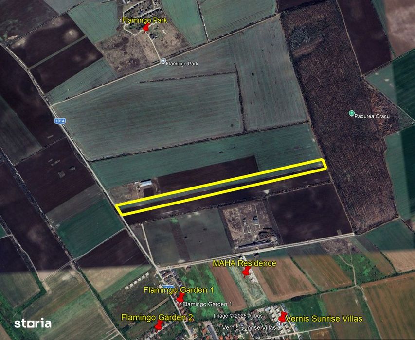 Teren de vanzare – 60.000 mp – Corbeanca – PUZ in lucru