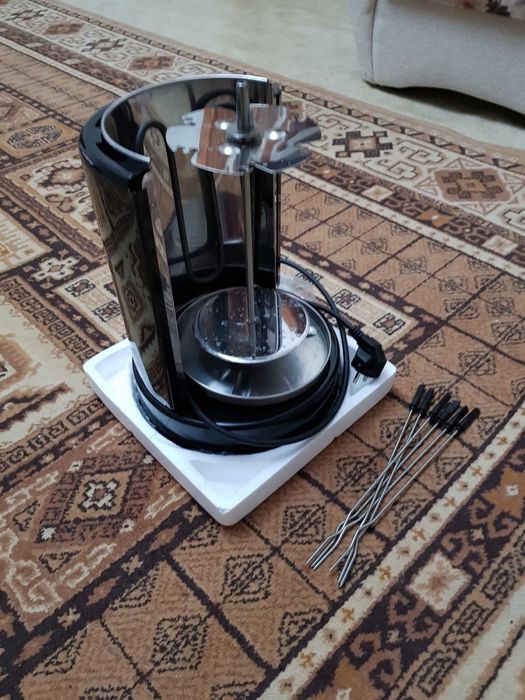 Продам или меняю электрошашлычница из Германии.