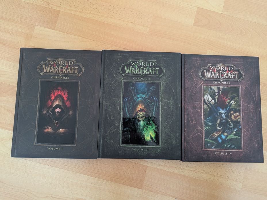 World of Warcraft Chronicle Vol 1,2,4