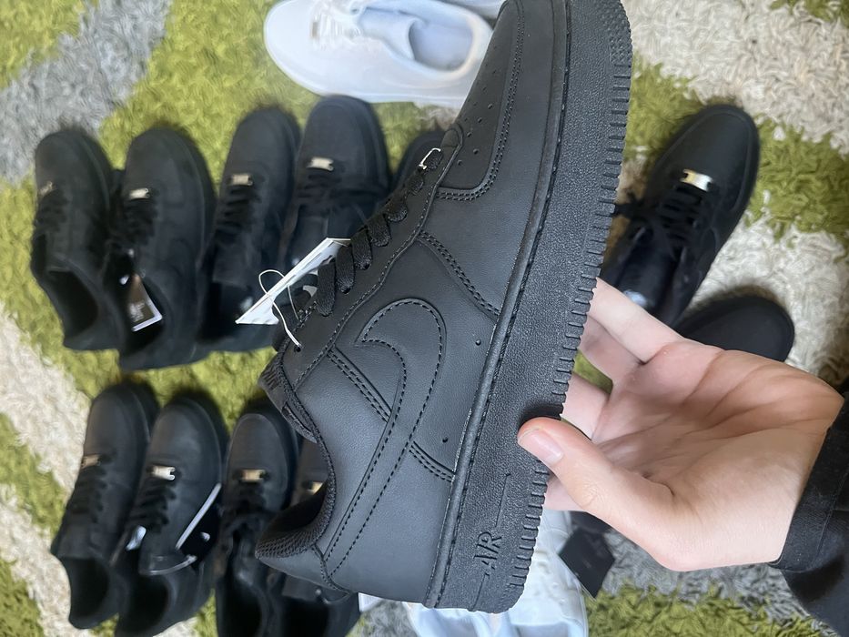 Nike Air Force 1 Alb/Negru NOU PREMIUM