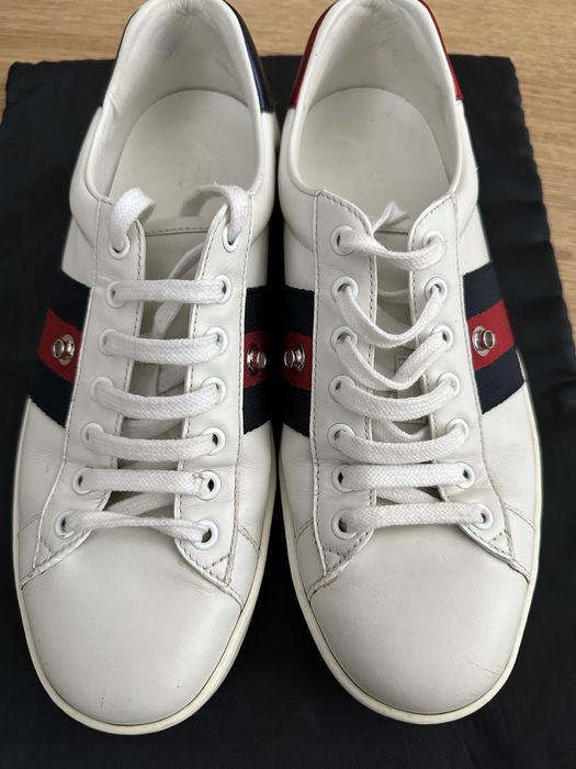 GUCCI оригинални кецове! НОСЕНИ!