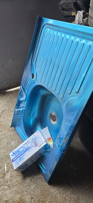 Ghiveta  inox cu baterie. Noi