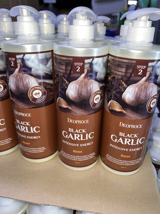Корейский шампунь Black Garlic