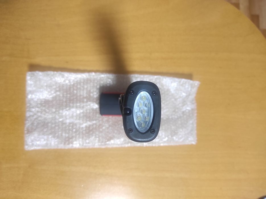 Работна  лед лампа 30+7 диода-преэареждаема.(за автомобили,ел.техници