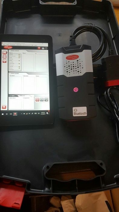 Tester Auto Multimarca 12/24V + TABLETA/Laptop Windows 10" Full HD