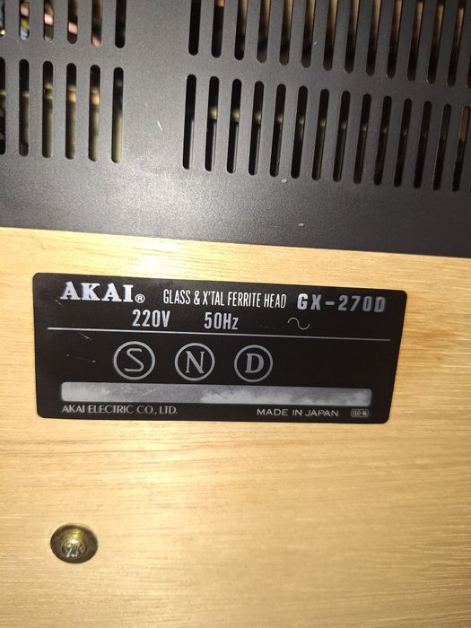 Продам AKAI GX-270D