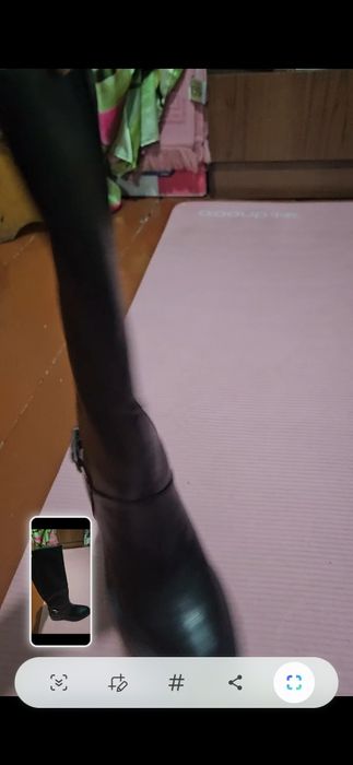 Продам кожаные сапоги