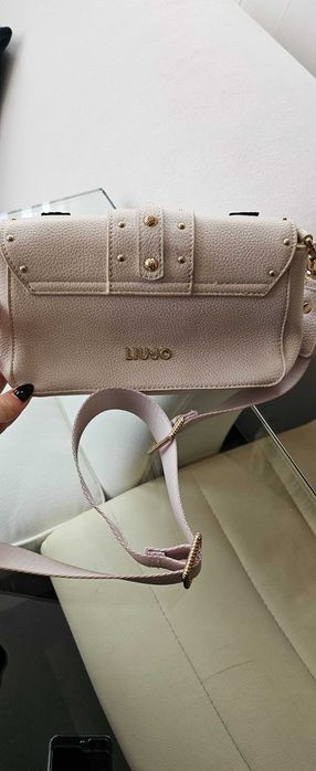 Бежова чанта Liu jo