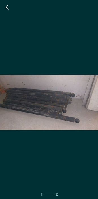 Железные столбы,от забора