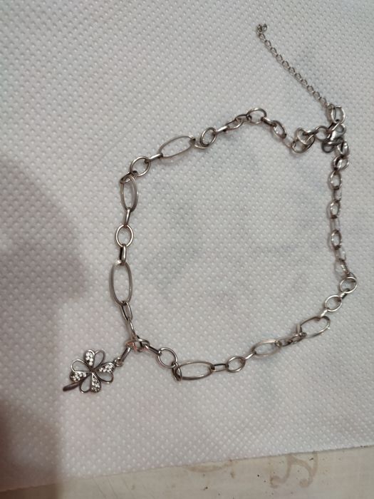 Сребърен ланец, сребърно колие