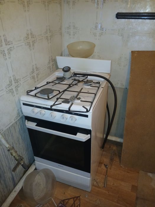 Газ 4 комфорки духовка рабочая