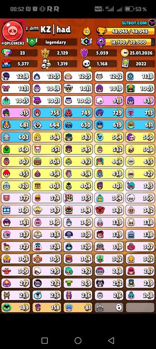 Аккаунт в Brawl Stars