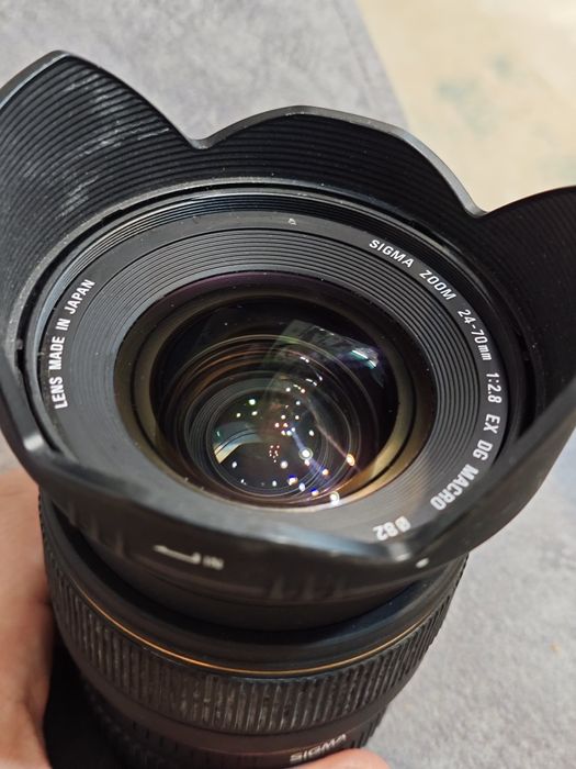 Объектив Sigma 24-70 2.8 для Canon