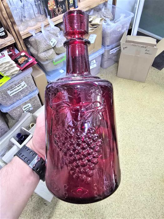 Бутыль графин стеклянный