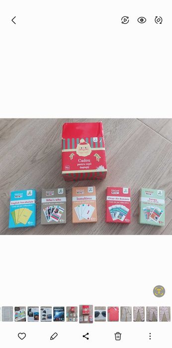 5 Cartonase educative, ca noi, pret 39 lei toate